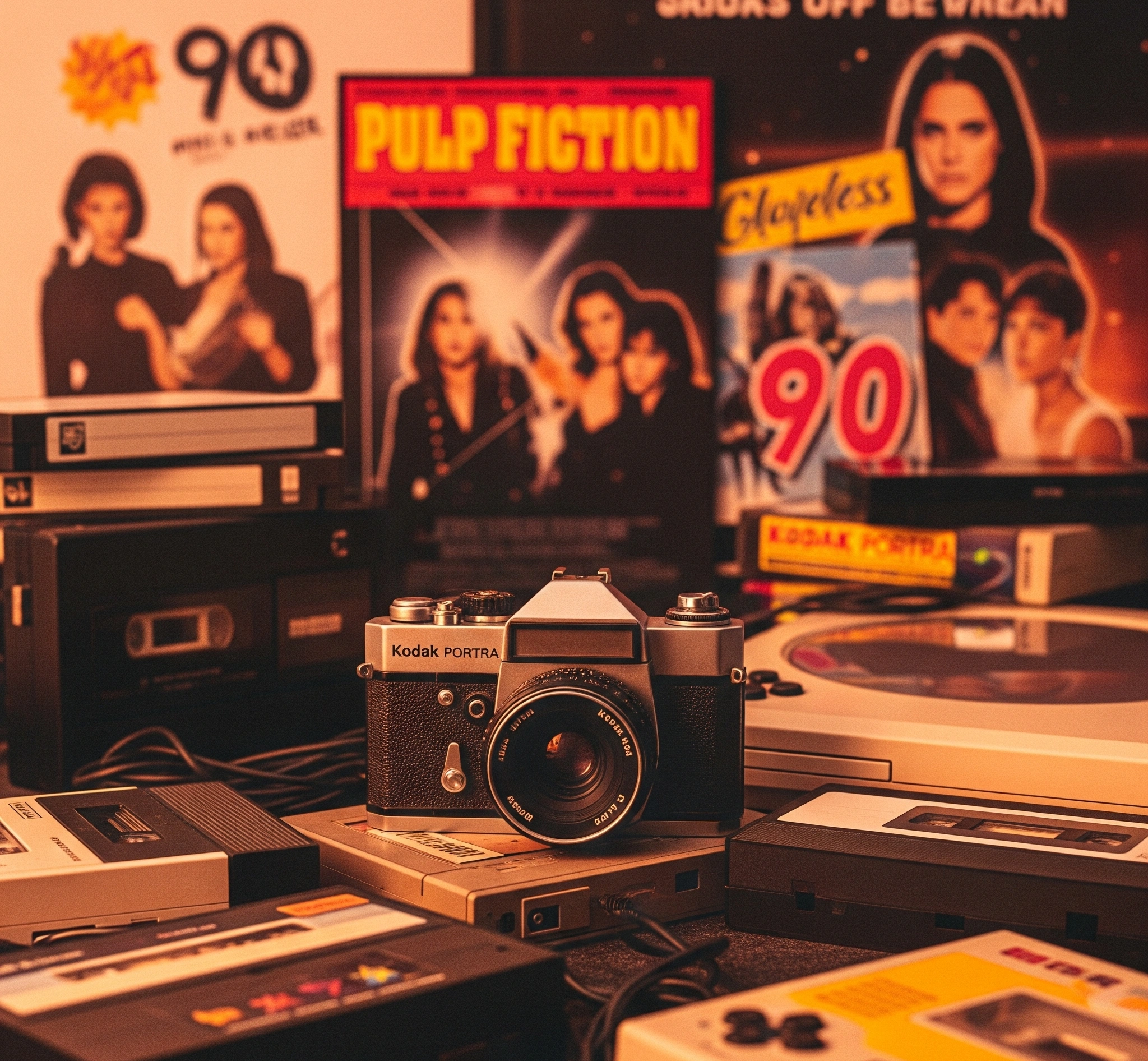 Nostalgia Film 90-an, melambangkan budaya pop dan kenangan